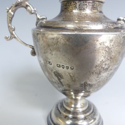 106 - A Victorian silver Wax Jack, by William Comyns & Sons, hallmarked London 1882, of urn form, the ... 