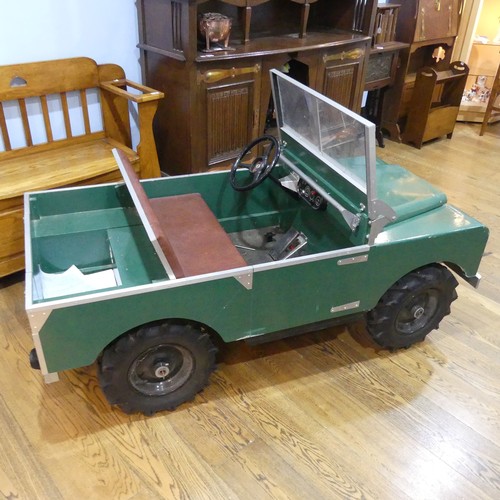 591 - A model Series 1 Land Rover built from a Toylander kit with modifications by the owner, the model fi... 