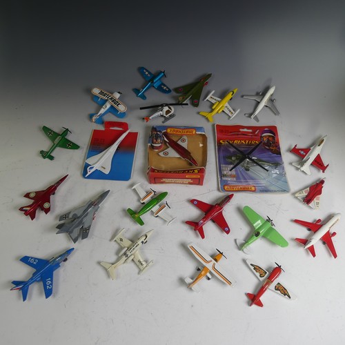 777 - Matchbox Lesney Diecast Toys, a collection of unboxed models, mostly Superfast, including push-along... 