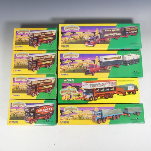 785 - Corgi Classics, ‘The Showmans Range’, ten models, nos. 31012 Mickey Kiely Boxing Set, 12601, 14101, ... 