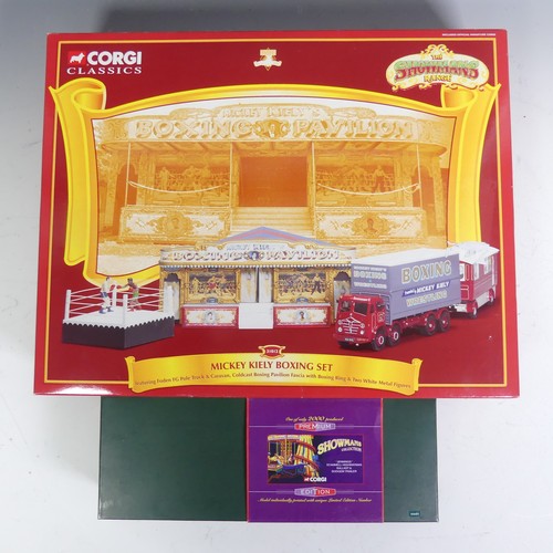 785 - Corgi Classics, ‘The Showmans Range’, ten models, nos. 31012 Mickey Kiely Boxing Set, 12601, 14101, ... 