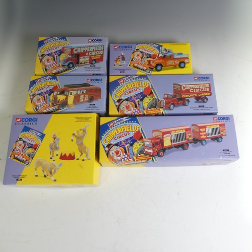 786 - Corgi Classics, ‘Chipperfields Circus’, fifteen models, nos. 07202, 11201, 14201, 17801, 31901, 3190... 