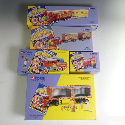 786 - Corgi Classics, ‘Chipperfields Circus’, fifteen models, nos. 07202, 11201, 14201, 17801, 31901, 3190... 