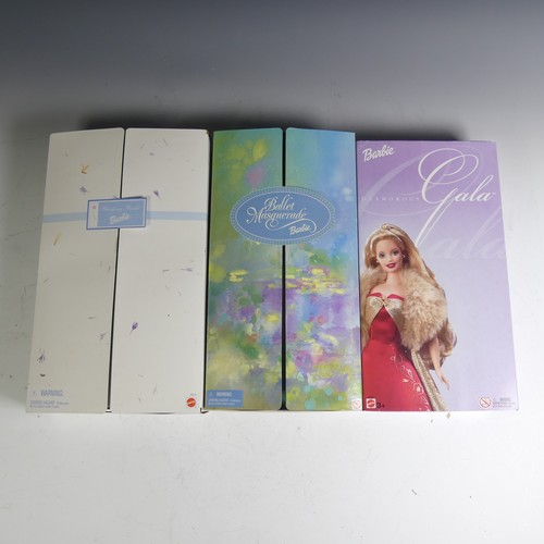 594 - A collection of thirteen boxed Avon exclusive barbie dolls, all in 'new' condition to include; Sprin... 