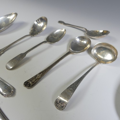 171 - A pair of George V silver Table Spoons, by John Round & Son Ltd., hallmarked Sheffield, 1911, Ol... 