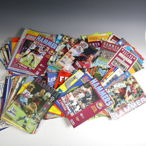 597 - Football Programmes, a quantity, 1960's - 2000's, mainly Chelsea, some F.A.Cup finals and Internatio... 