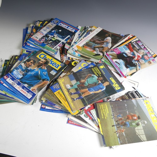 597 - Football Programmes, a quantity, 1960's - 2000's, mainly Chelsea, some F.A.Cup finals and Internatio... 