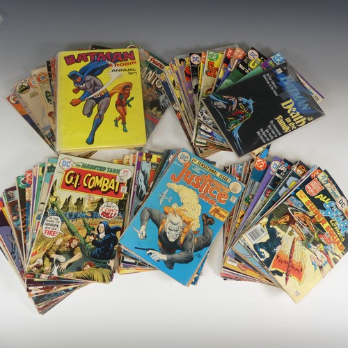 583 - Comics - A collection of mostly 70s and 80s DC Comics, to include ; Superman, The Flash, Batman, The... 