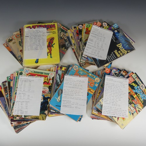 583 - Comics - A collection of mostly 70s and 80s DC Comics, to include ; Superman, The Flash, Batman, The... 