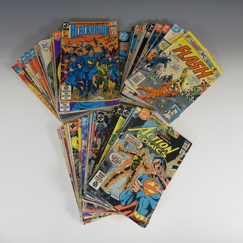 583 - Comics - A collection of mostly 70s and 80s DC Comics, to include ; Superman, The Flash, Batman, The... 