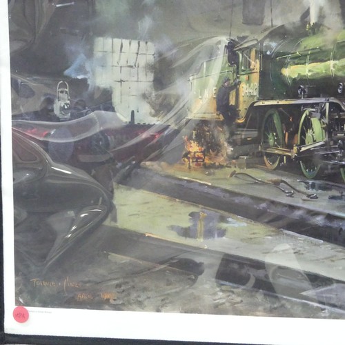 518 - After Terence Cuneo (British, 1907-1996), a signed print 