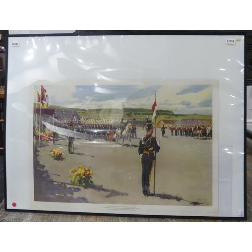 518 - After Terence Cuneo (British, 1907-1996), a signed print 