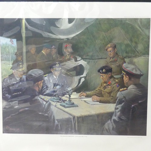 518 - After Terence Cuneo (British, 1907-1996), a signed print 