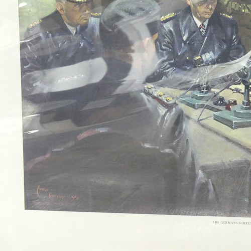 518 - After Terence Cuneo (British, 1907-1996), a signed print 