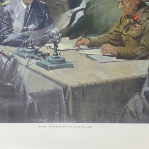 518 - After Terence Cuneo (British, 1907-1996), a signed print 