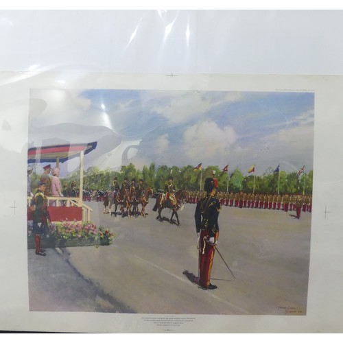 518 - After Terence Cuneo (British, 1907-1996), a signed print 