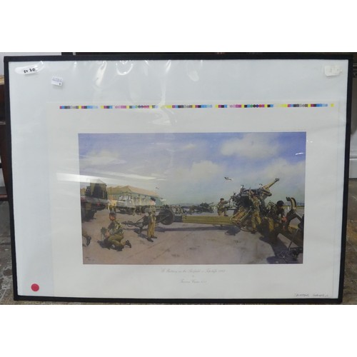 518 - After Terence Cuneo (British, 1907-1996), a signed print 