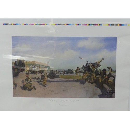 518 - After Terence Cuneo (British, 1907-1996), a signed print 
