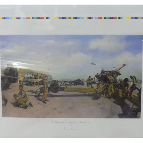 518 - After Terence Cuneo (British, 1907-1996), a signed print 