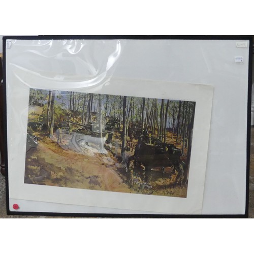 518 - After Terence Cuneo (British, 1907-1996), a signed print 