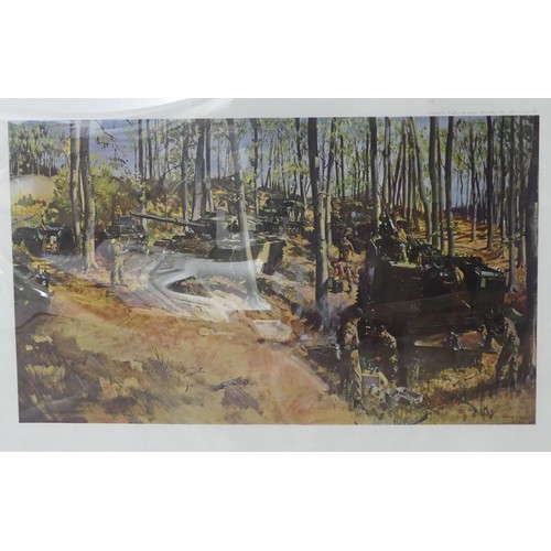 518 - After Terence Cuneo (British, 1907-1996), a signed print 