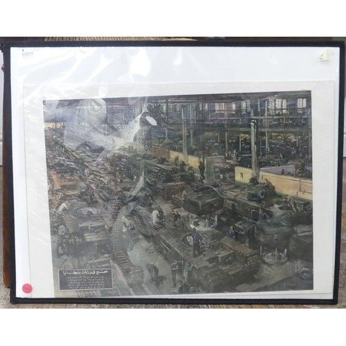 518 - After Terence Cuneo (British, 1907-1996), a signed print 