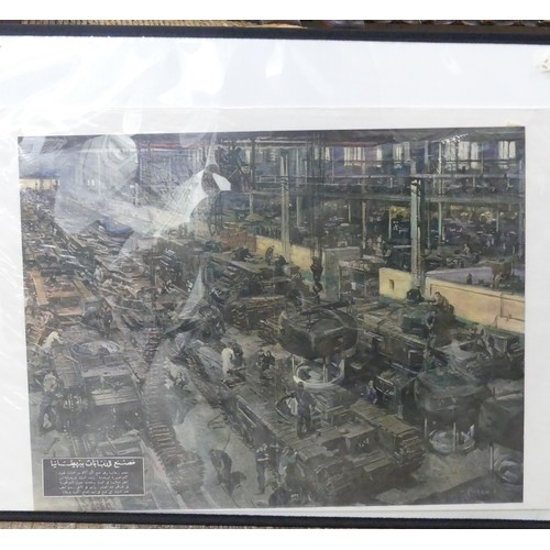 518 - After Terence Cuneo (British, 1907-1996), a signed print 