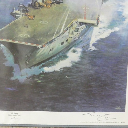 518 - After Terence Cuneo (British, 1907-1996), a signed print 