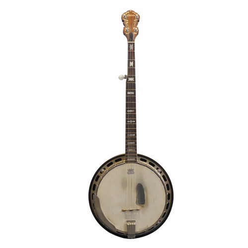 600 - Antoria five-string Banjo, fitted with a Remo Weather King banjo head, overall length 96cm.... 