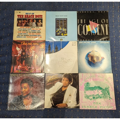 602 - Vinyl Records; A collection of mostly original LP's and Singles, mostly 1980's including Joan Armatr... 