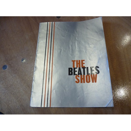 616 - 'The Beatles Show' Tour Programme, with ticket stub for the A.B.C Cinema Exeter, dated Thursday 14th... 