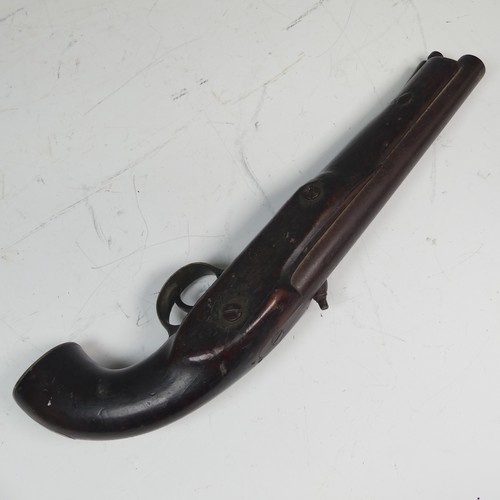18 - A Tower 12-Bore 1842 Pattern Lancer's Percussion Service Pistol Dated '1845', 9 inch barrel with mul... 