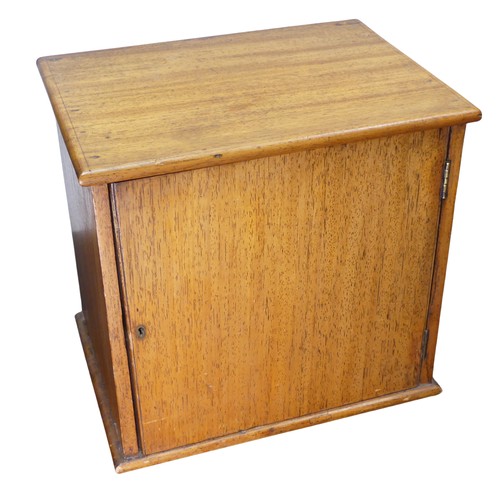 522 - A Small pine Cupboard, W 48.5 cm x H 46 cm x D 36 cm.