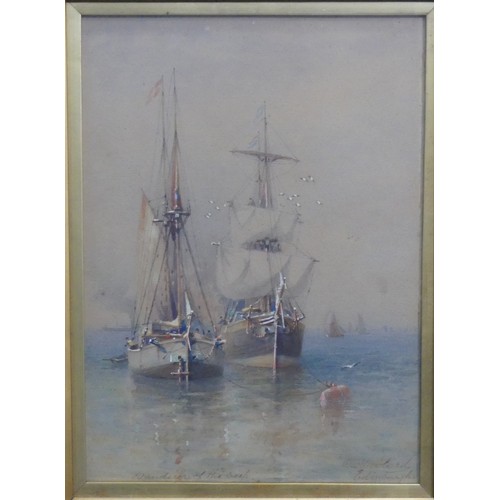 243 - William Woolard (Scottish, fl.1883-1908), Wanderers of the Deep, watercolour, signed Wm. Woolard, Ed... 