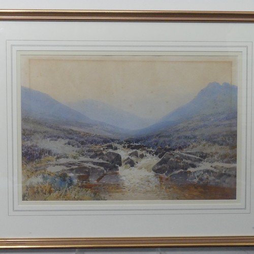 256 - Frederick John Widgery (1869-1942), On the West Okement, Dartmoor, watercolour and gouache, signed l... 