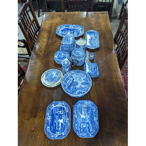 211 - A quantity of Spode Italian Tablewares, to comprise, Loving Cup, Bowl, six Sandwich Plates, six Side... 