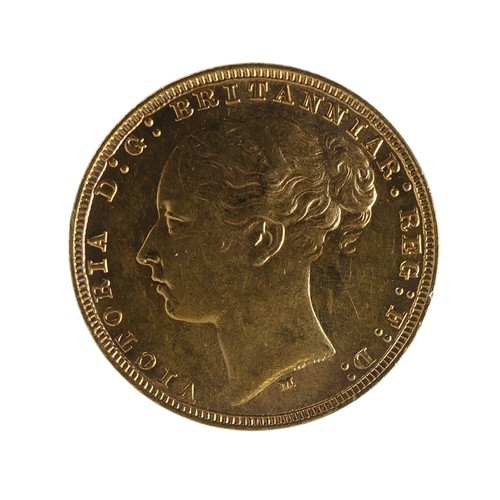 425 - A Victorian gold Sovereign, dated 1881, Melbourne mint mark.