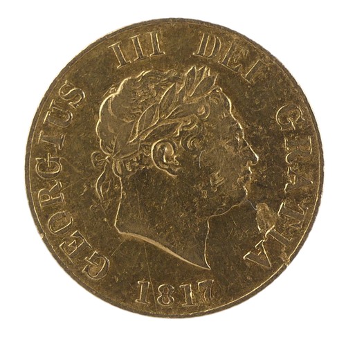 429 - A George III gold Half Sovereign, dated 1817.