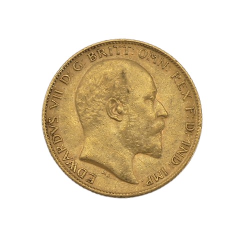 458 - An Edwardian gold Half Sovereign, dated 1903.