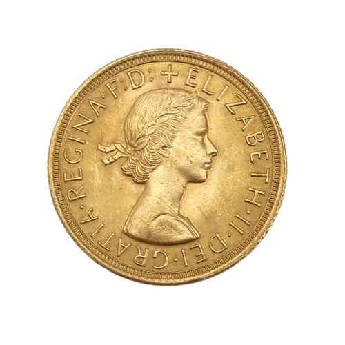 461 - An Elizabeth II gold Sovereign, dated 1963.