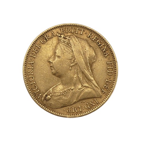 462 - A Victorian gold Sovereign, dated 1899, Sydney mint mark.