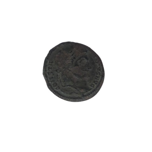 467 - An Edward III (1327-1377) Groat, together with a half penny, a Warwickshire half penny token, dated ... 