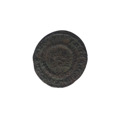 467 - An Edward III (1327-1377) Groat, together with a half penny, a Warwickshire half penny token, dated ... 