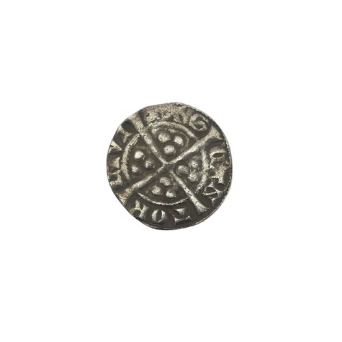 467 - An Edward III (1327-1377) Groat, together with a half penny, a Warwickshire half penny token, dated ... 