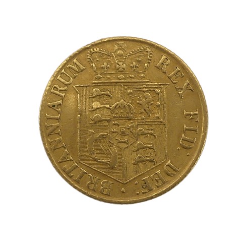 470 - A George III gold Half Sovereign, dated 1817.