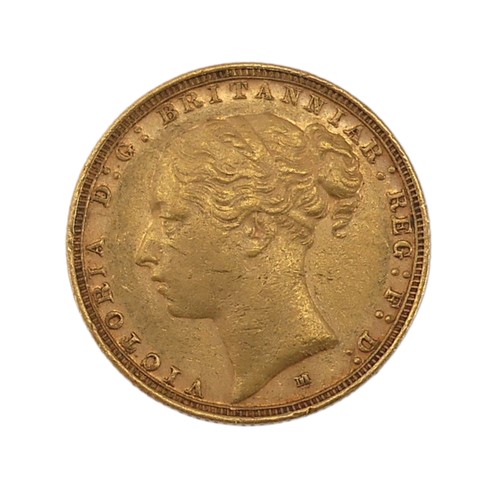 471 - A Victorian gold Sovereign, dated 1886.