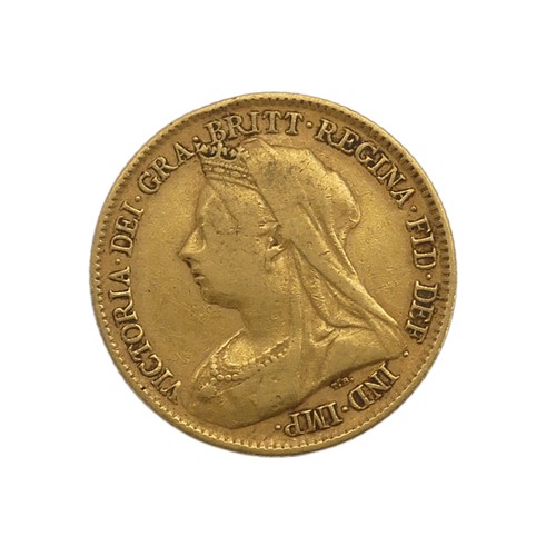 473 - A Victorian gold Half Sovereign, dated 1895.