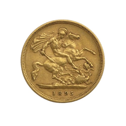 473 - A Victorian gold Half Sovereign, dated 1895.