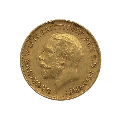 476 - A George V gold Half Sovereign, dated 1911.