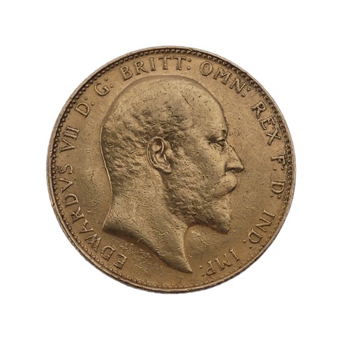 484 - An Edwardian gold Sovereign, dated 1907.